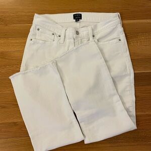 J. Crew white denim size 29.